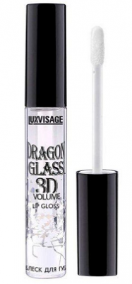 Купить luxvisage (люкс визаж) блеск для губ прозрачный dragon glass 3d volume, 2,8мл в Кстово