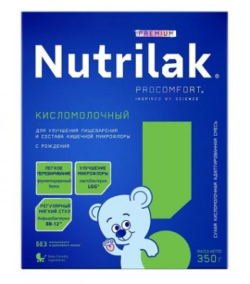 Купить нутрилак премиум (nutrilak premium) кисломолочный молочная смесь с рождения, 350г в Кстово