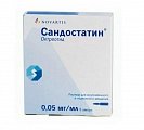 Купить сандостатин, раствор для внутривенного и подкожного введения 0,1мг/мл, ампула 1мл, 5 шт в Кстово