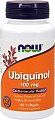 Купить now foods (нау фудс) убихинон 100мг, капсулы 60 шт бад в Кстово