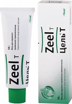 Цель T, мазь для наружного применения гомеопатическая, 50г