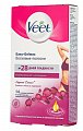 Купить veet easy-gelwax (вит) восковые полоски для депиляции для бикини и области подмышек с ароматом бархатной розы, 14шт в Кстово