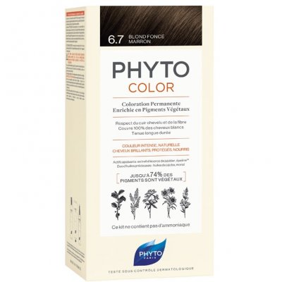 Купить фитосолба фитоколор (phytosolba phyto color) краска для волос оттенок 6.7 тёмно-шоколадный блонд в Кстово