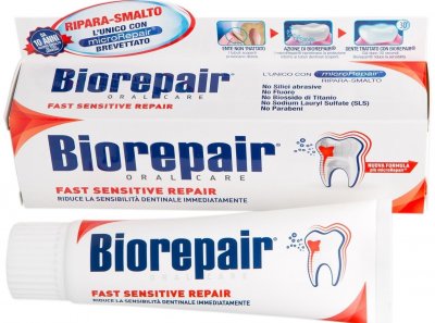Купить биорепейр (biorepair) зубная паста для чувствительных зубов 75мл в Кстово