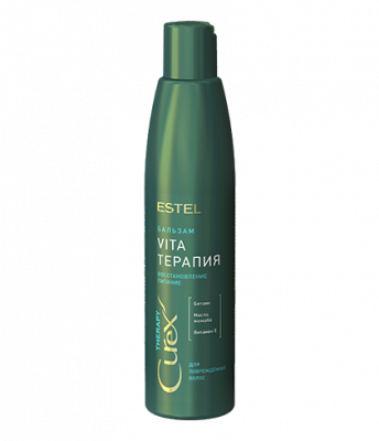 Купить estel (эстель) бальзам для поврежденных волос vita-терапия curex therapy, 250мл в Кстово