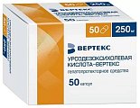 Купить урсодезоксихолевая кислота-вертекс, капсулы 250мг, 50 шт в Кстово