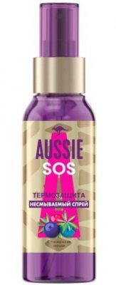 Купить aussie sos (осси) спрей для волос несмываемый термозащита, 100мл в Кстово