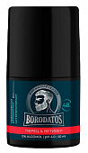 Купить borodatos (бородатос) дезодорант-антиперспирант роликовый парфюмированный перец и ветивер, 50мл в Кстово