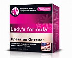 Купить lady's formula (леди-с формула) пренатал оптима для беременных, таблетки 30 шт бад в Кстово