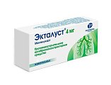 Купить экталуст, таблетки жевательные 4мг, 28 шт в Кстово