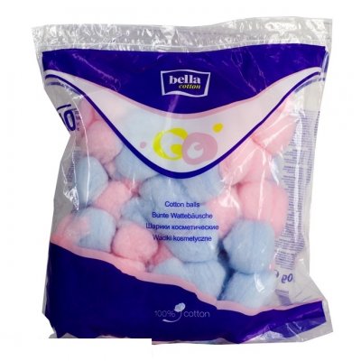 Купить bella cotton (белла) ватные шарики цветные 100 шт в Кстово