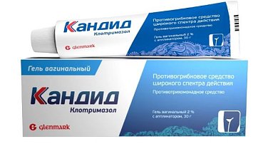 Кандид, гель вагинальный 2%, 30г+аппликатор