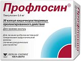 Купить профлосин, капсулы кишечнорастворимые с пролонгированным высвобождением 0,4мг, 30 шт в Кстово