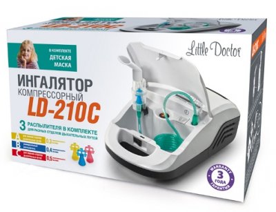 Купить ингалятор компрессорный little doctor (литл доктор) ld-210c в Кстово