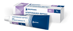 Купить клотримазол-вертекс, мазь для наружного применения 1%, 20г в Кстово