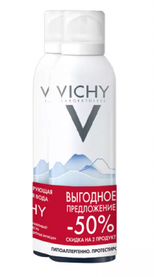 Купить vichy (виши) набор термальная вода 150мл 2 шт (-50% на 2-й) в Кстово