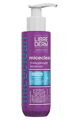 Купить librederm miceclean hydra (либридерм) молочко для сухой и чувствительной кожи лица, 150мл в Кстово