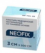 Купить неофикс (neofix) пластырь на тканной основе 3х500см, 1 шт в Кстово
