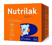 Купить  nutrilak (нутрилак) 2 молочная смесь с 6 месяцев, 1050г в Кстово