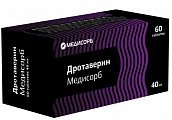 Купить дротаверин медисорб, таблетки 40мг 60 шт. в Кстово