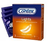 Купить контекс презервативы lights особо тонкие №3 в Кстово