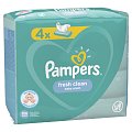 Купить pampers baby fresh clean (памперс) салфетки влажные, 52шт (в комплекте 4 упаковки) в Кстово