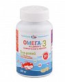 Купить салмоника омега-3 из дикого лосося для детей с 3-х лет, капсулы 300мг со ароматом апельсина, 250 шт бад в Кстово