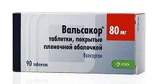 Купить вальсакор, таблетки, покрытые пленочной оболочкой 80мг, 90 шт в Кстово