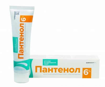Купить пантенол 6% крем защитный для лица и тела с хлоргексидином консумед (consumed), туба 50мл в Кстово
