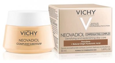 Купить vichy neovadiol (виши) компенсирующий комплекс крем-уход для нормальной и комбинированной кожи лица в период менопаузы, 50мл в Кстово