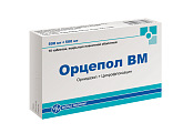 Купить орцепол вм, таблетки, покрытые пленочной оболочкой 500мг+500мг, 10 шт в Кстово