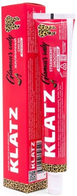 Купить klatz (клатц) зубная паста для женщин земляничное смузи без фтора, 75мл в Кстово