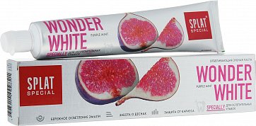 Сплат (Splat) зубная паста Специал wonder white отбеливающая мятный вкус, 75мл