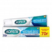 Купить корега крем для фиксации зубных протезов мятный 70г в Кстово