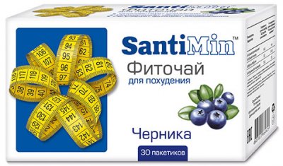 Купить сантимин, черника чай пак №30_бад (фора-фарм, россия) в Кстово