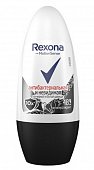 Купить rexona (рексона) антиперспирант-шарик антибактериальная+невидимая на черном и белом, 50мл в Кстово