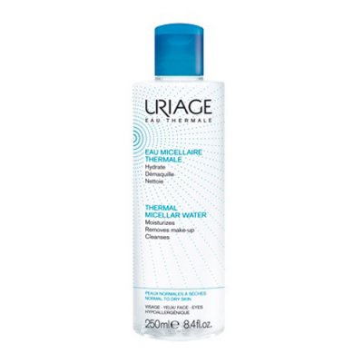 Купить uriage (урьяж) мицеллярная вода очищающая для сухой и нормальной кожи лица, 250мл в Кстово