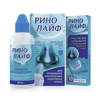 Купить ринолайф средство для промывания полости носа и носоглотки, пакетики-саше 10 шт в Кстово