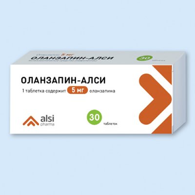 Купить оланзапин-алси, таблетки 5мг, 30 шт в Кстово