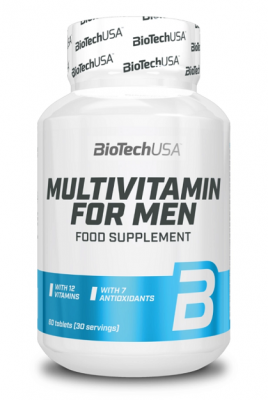 Купить biotechusa (биотекюса) мультивитамины для мужчин, таблетки 60шт бад в Кстово