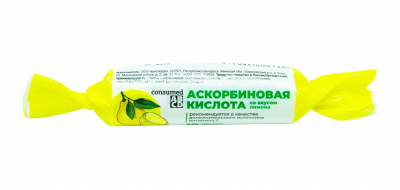 Купить аскорбиновая к-та консумед, тбл 2,6г лимон №10_бад (биотерра ооо, беларусь) в Кстово