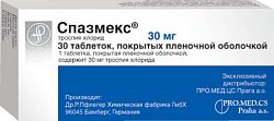 Купить спазмекс, таблетки, покрытые пленочной оболочкой 30мг, 30 шт в Кстово