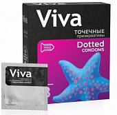 Купить viva (вива) презервативы точечные 3шт в Кстово