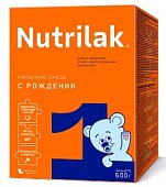 Купить нутрилак 1 (nutrilak 1) молочная смесь с 0 до 6 месяцев, 600г в Кстово