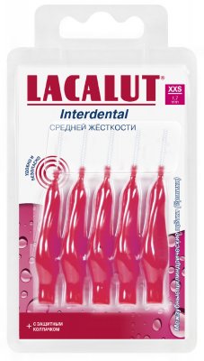Купить lacalut (лакалют) ершик для зубные, интердентал размер xxs d 1,7мм, 5 шт в Кстово