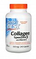 Doctor's Best (Доктор Бэст) Коллаген 1 и3 тип с Витамином С, капсулы, 240 шт БАД