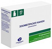 Купить эзомепразол канон лиофилизат для приготовления раствора для внутривенного введения, 40 мг, флаконы 10шт в Кстово