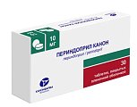 Купить периндоприл канон, таблетки покрытые пленочной оболочкой 10мг, 30 шт в Кстово