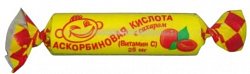 Купить аскорбиновая кислота с сахаром, таблетки со вкусом персика, 10 шт бад в Кстово