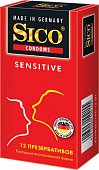 Купить sico (сико) презервативы sensitive контурные 12шт в Кстово